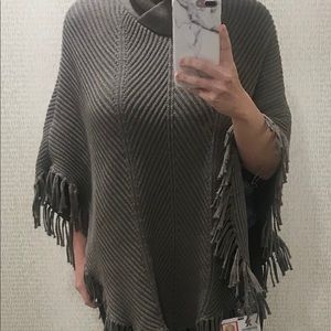 Cozy Sweater Poncho